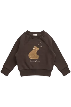 Organic Cotton Hayes Sweatshirt - Raku Honeybee Bear