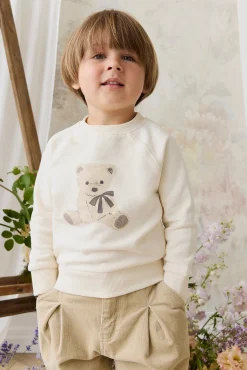 Organic Cotton Hayes Sweatshirt - Theo Teddy Cloud