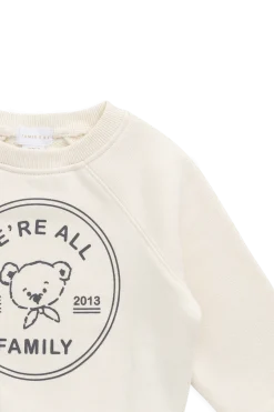 Organic Cotton Hayes Sweatshirt - We're All Family Cloud