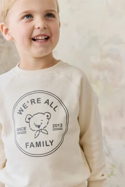 Organic Cotton Hayes Sweatshirt - We're All Family Cloud
