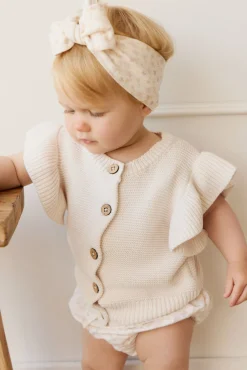 Organic Cotton Headband - Aries Mauve