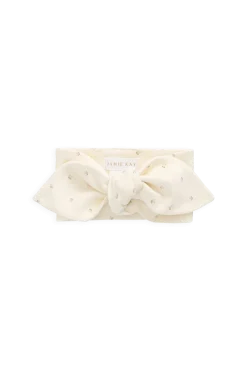 Organic Cotton Headband - Ditsy Cherries