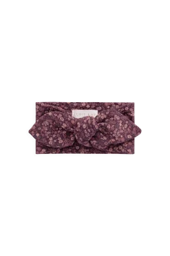 Organic Cotton Headband - Fig Floral