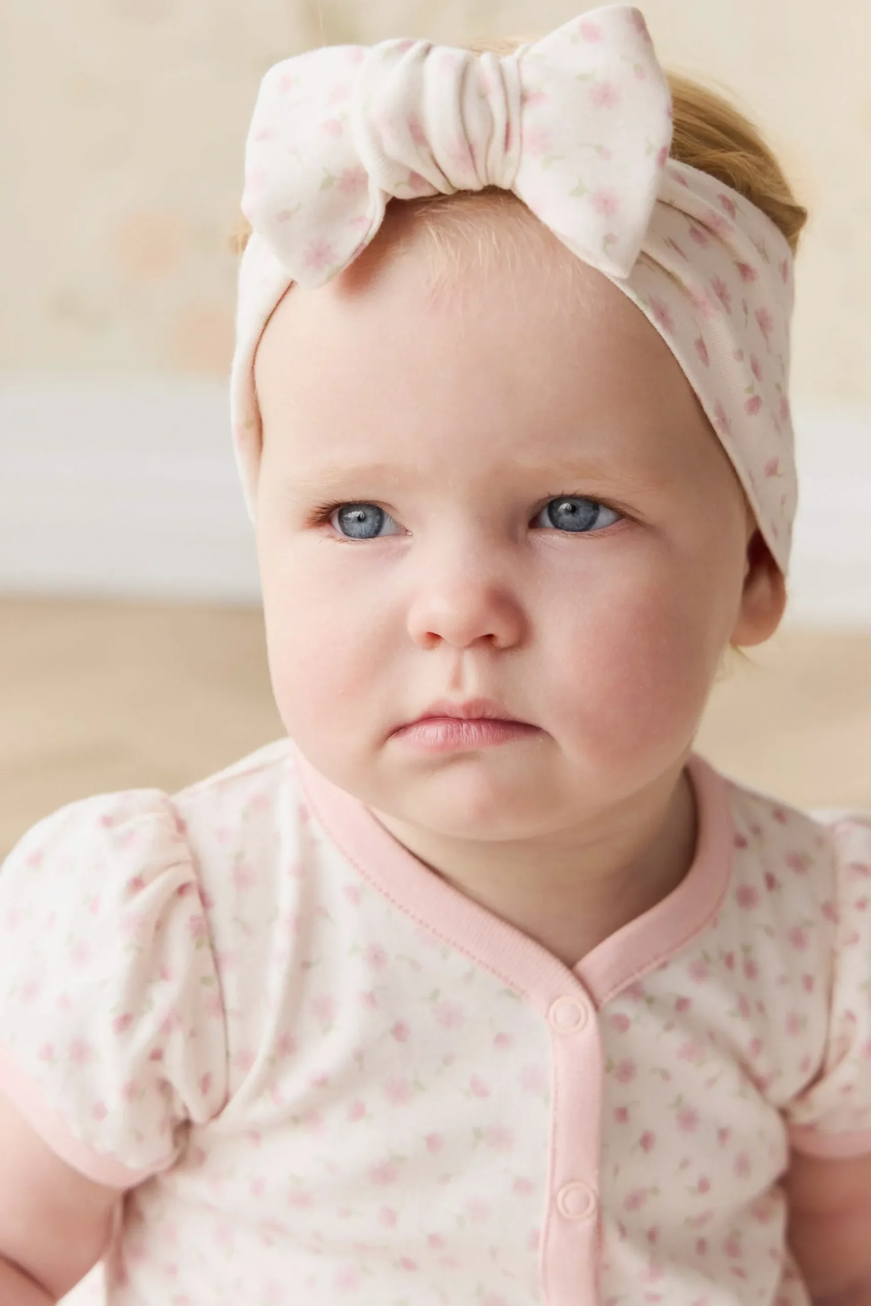 Organic Cotton Headband - Victoria Blush