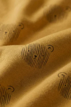 Organic Cotton Jalen Short - Buckwheat Teddy Face