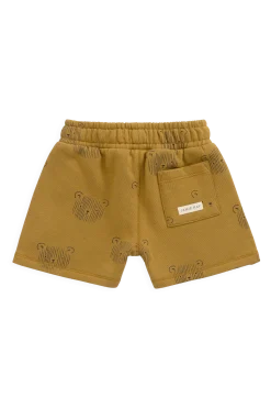 Organic Cotton Jalen Short - Buckwheat Teddy Face