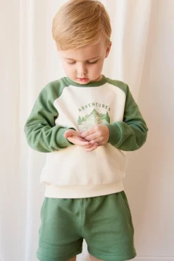 Organic Cotton Jalen Short - Snow Pea