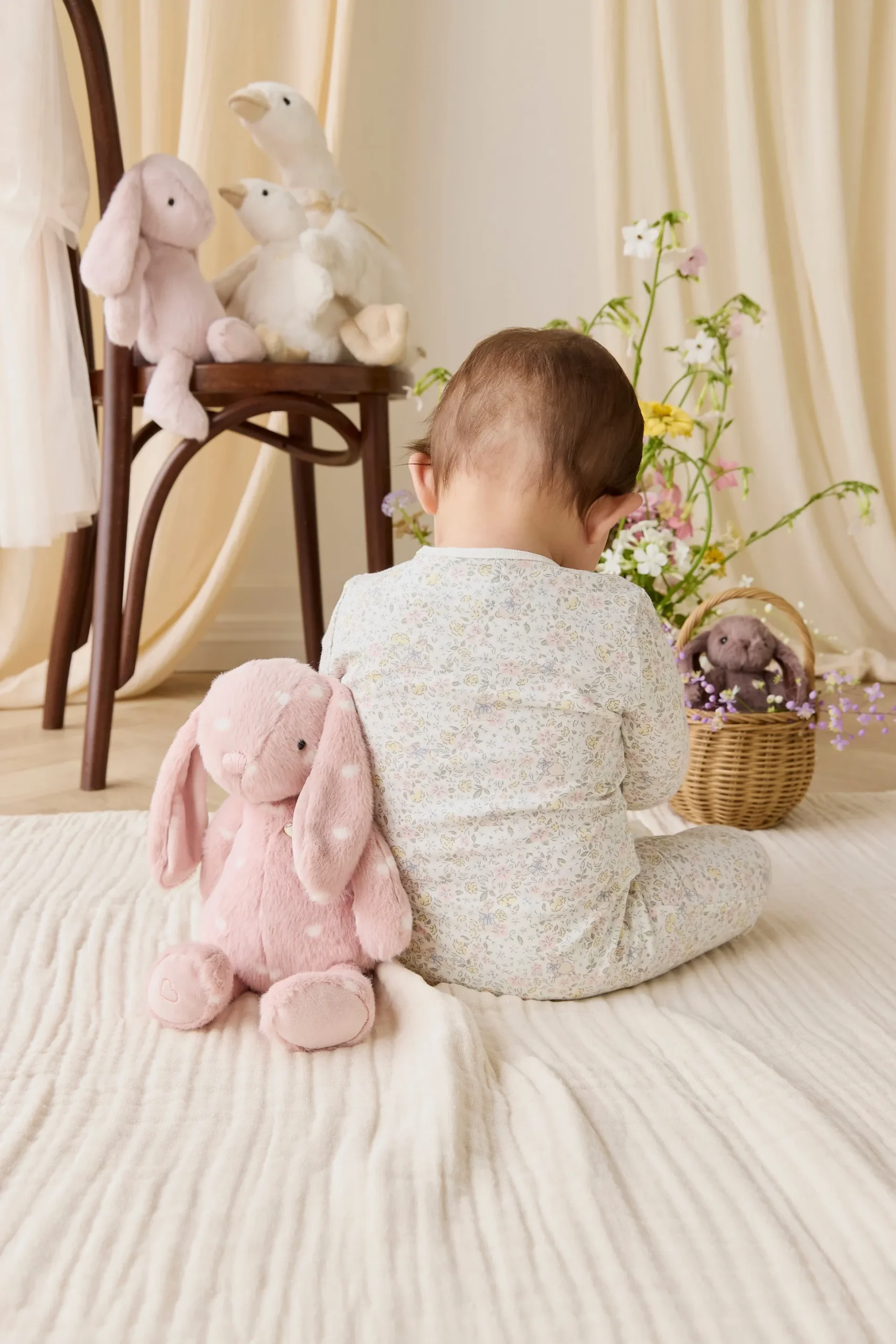 Organic Cotton Jude Onepiece-Cottage Garden