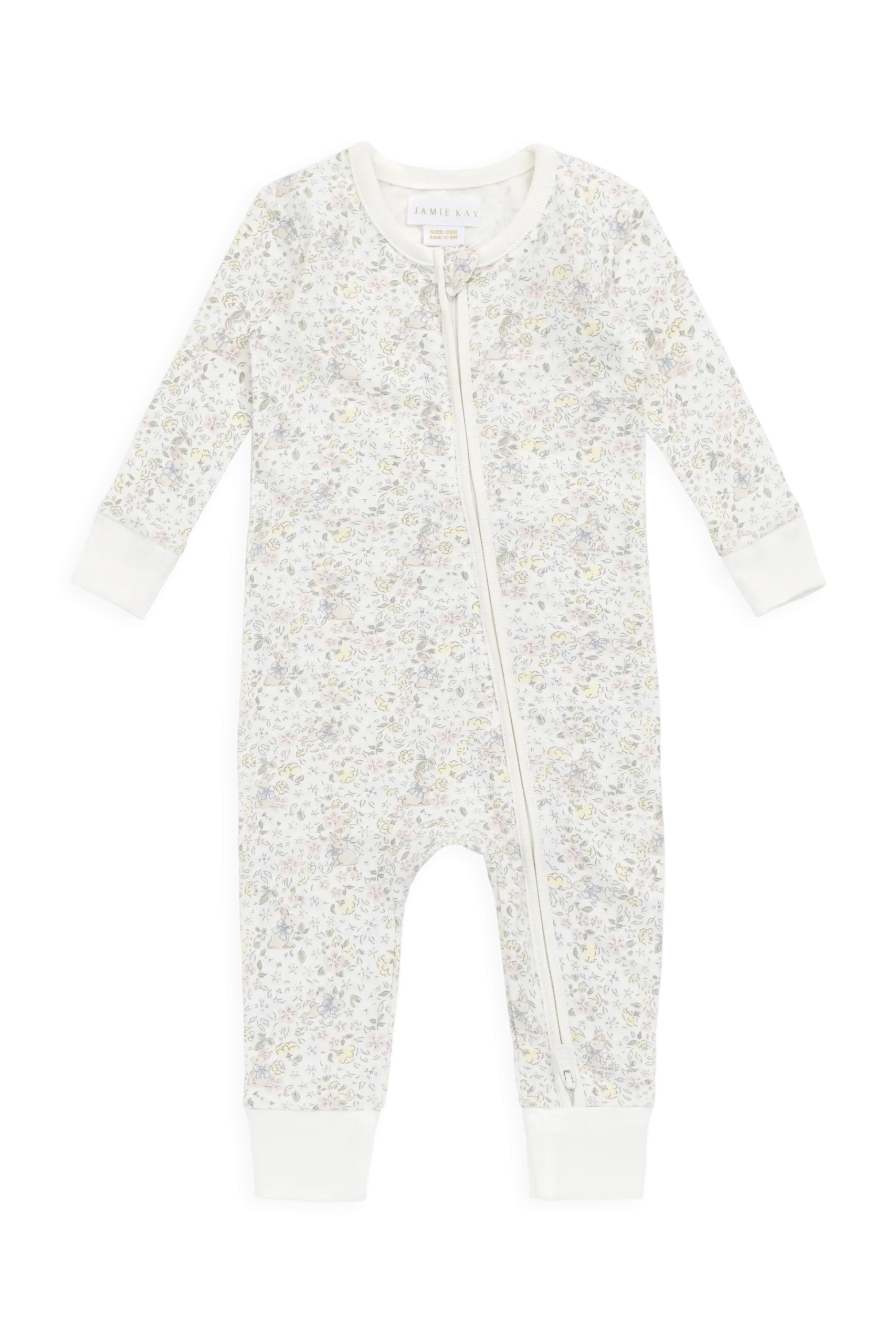 Organic Cotton Jude Onepiece-Cottage Garden