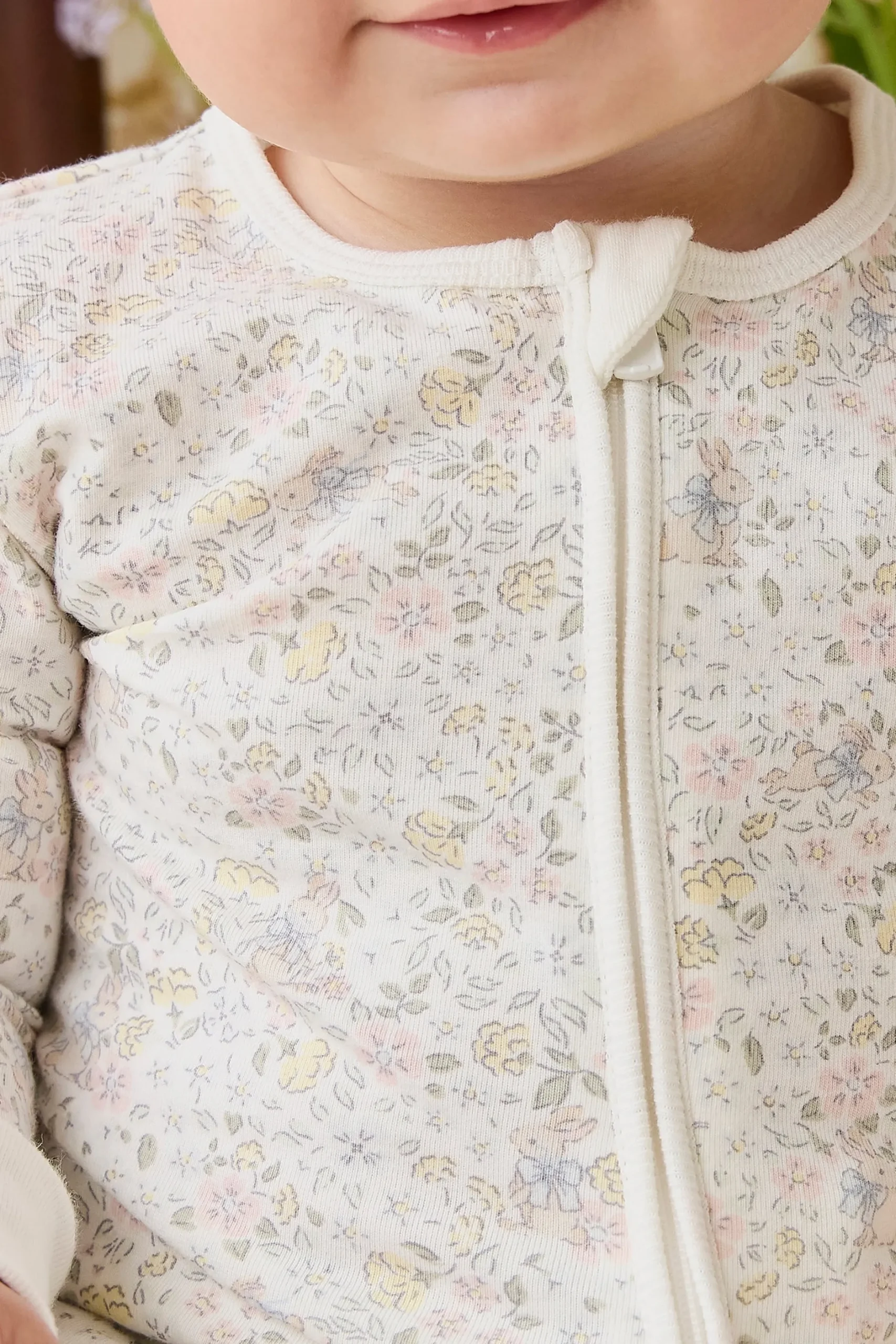 Organic Cotton Jude Onepiece-Cottage Garden