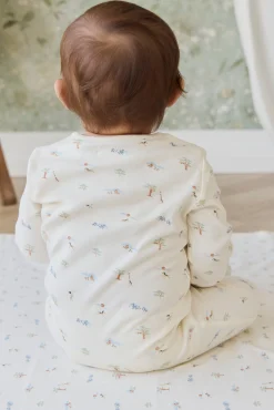 Organic Cotton Jude Onepiece - Savannah Animals Tofu