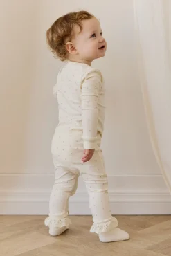 Organic Cotton Jude Onepiece - Ditsy Cherries