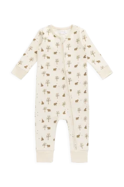 Organic Cotton Jude Onepiece - Honey Bear Cloud