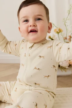 Organic Cotton Jude Onepiece - Play Ball Cassava