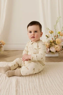 Organic Cotton Jude Onepiece - Play Ball Cassava