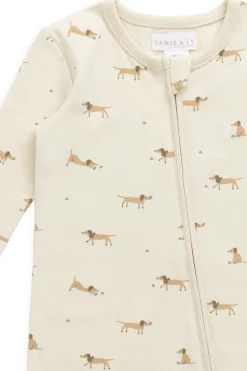 Organic Cotton Jude Onepiece - Play Ball Cassava