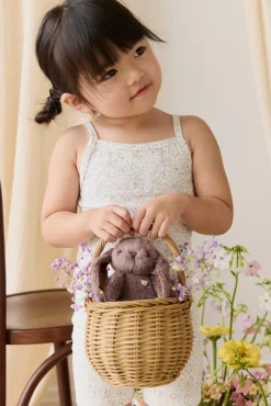 Organic Cotton Jude Singlet Pyjama Set-Cottage Garden