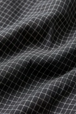 Organic Cotton Kenji Pant - Basalt Grid