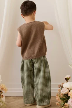 Organic Cotton Kenji Pant - Ravine Check