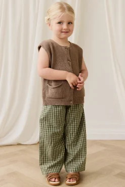 Organic Cotton Kenji Pant - Ravine Check