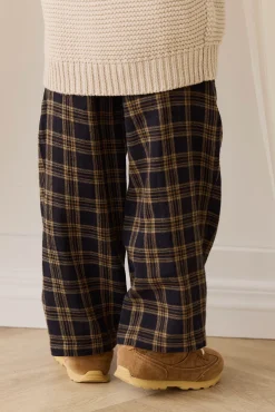 Organic Cotton Kenji Pant-Woodland Check