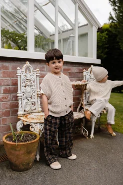 Organic Cotton Kenji Pant-Woodland Check