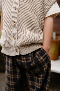 Organic Cotton Kenji Pant-Woodland Check