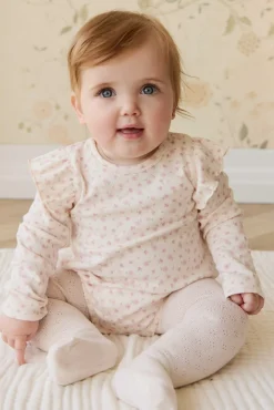 Organic Cotton Kinley Playsuit - Victoria Blush