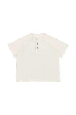 Organic Cotton Lewis Tee - Parchment