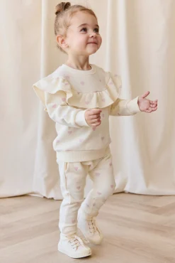 Organic Cotton Lilith Track Pant - Mon Amour Lotus