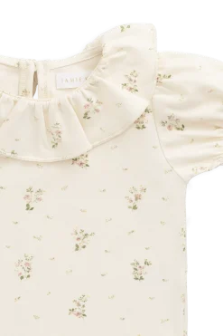 Organic Cotton Marlene Top - Josepha Egret Small