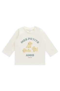 Organic Cotton Marshall Long Sleeve Top - Pristine