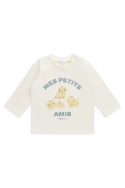 Organic Cotton Marshall Long Sleeve Top - Pristine
