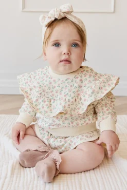 Organic Cotton Mckinley Sweatshirt - Posy Garden Pink