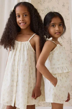 Organic Cotton Mirabel Top-Justine Parchment