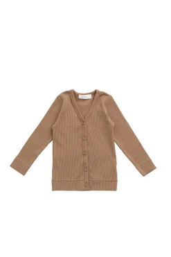Organic Cotton Modal Cardigan - Cavern Clay