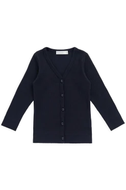 Organic Cotton Modal Cardigan - Eclipse