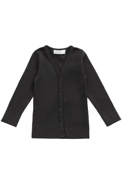 Organic Cotton Modal Cardigan - Bistre