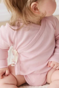 Organic Cotton Modal Marina Long Sleeve Bodysuit - Trinket
