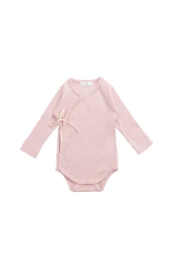 Organic Cotton Modal Marina Long Sleeve Bodysuit - Trinket