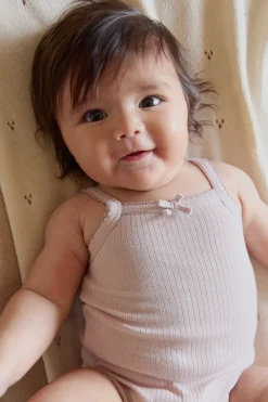 Organic Cotton Modal Singlet Bodysuit