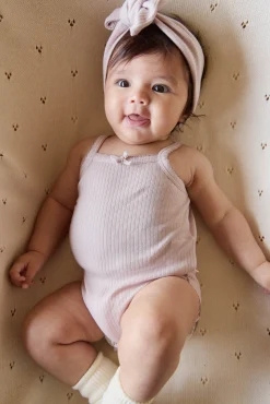 Organic Cotton Modal Singlet Bodysuit