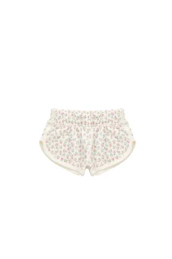 Organic Cotton Monroe Short - Posy Garden Pink