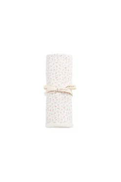 Organic Cotton Murphy Blanket - Posy Garden Pink