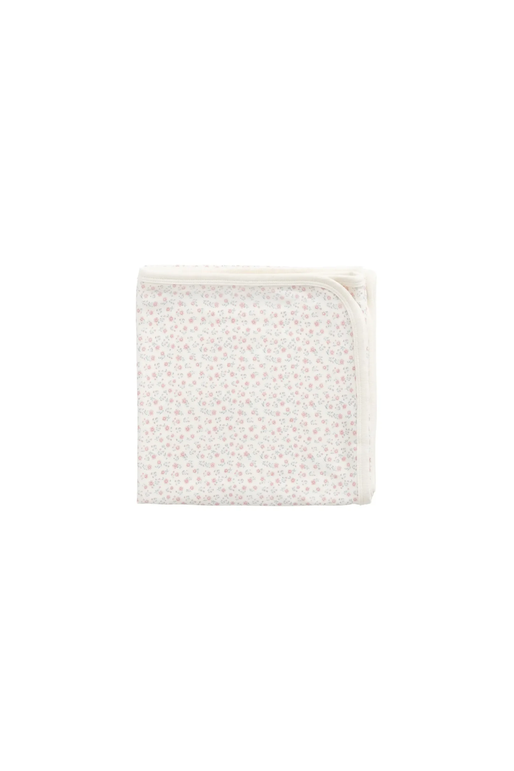 Organic Cotton Murphy Blanket - Posy Garden Pink