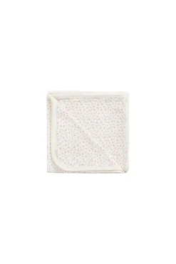 Organic Cotton Murphy Blanket - Posy Garden Pink