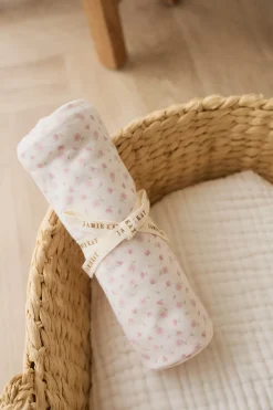 Organic Cotton Murphy Blanket - Victoria Blush