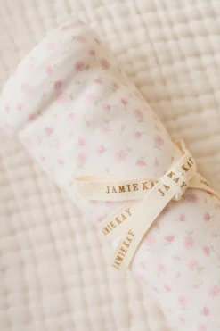 Organic Cotton Murphy Blanket - Victoria Blush