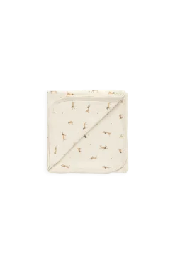 Organic Cotton Murphy Blanket - Play Ball Cassava