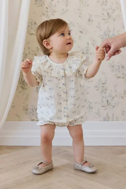Organic Cotton Muslin Alora Top-Molly Blue
